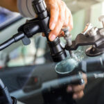 Auto glass repair service