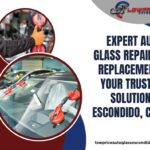 advertisement about expert auto glass repair and replacement